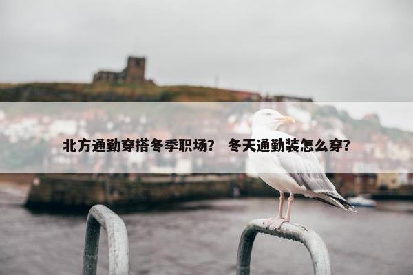 北方通勤穿搭冬季职场？ 冬天通勤装怎么穿？