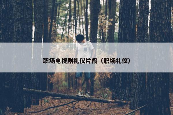 职场电视剧礼仪片段（职场礼仪）