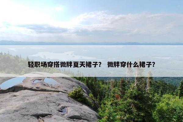 轻职场穿搭微胖夏天裙子？ 微胖穿什么裙子？