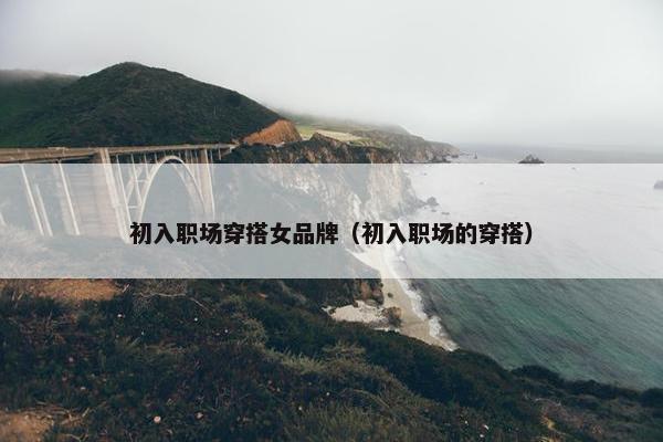 初入职场穿搭女品牌（初入职场的穿搭）