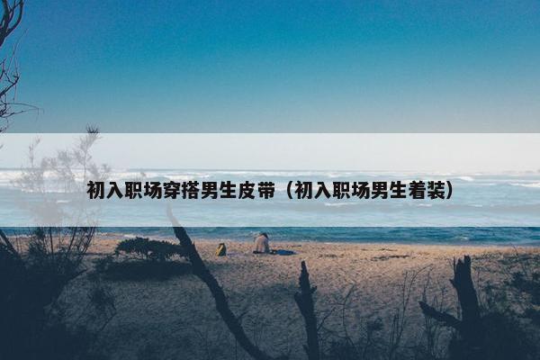 初入职场穿搭男生皮带（初入职场男生着装）