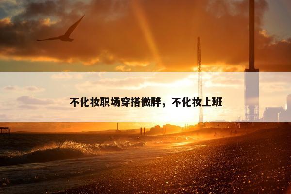 不化妆职场穿搭微胖，不化妆上班