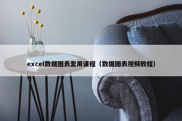 excel数据图表套用课程（数据图表视频教程）