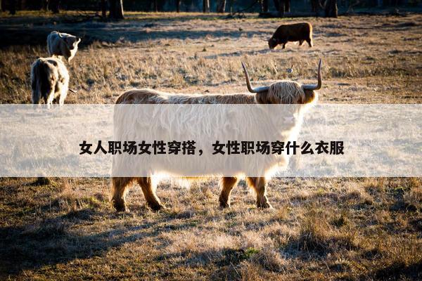 女人职场女性穿搭，女性职场穿什么衣服