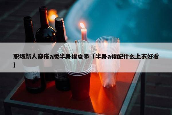职场新人穿搭a版半身裙夏季（半身a裙配什么上衣好看）